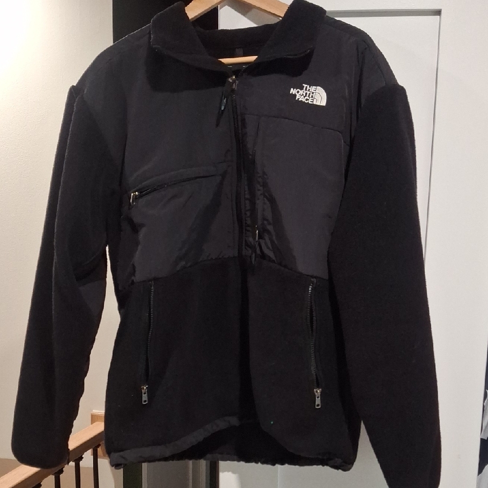 The North Face Black Fleece Jacket Men size Medium